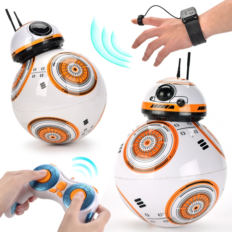 Robô RC 2.4G Controle Remoto Por Rádio Com Sensor De Indução De Gesto De Vigilância Sonora Modelo Kid Electronic Toy Gift