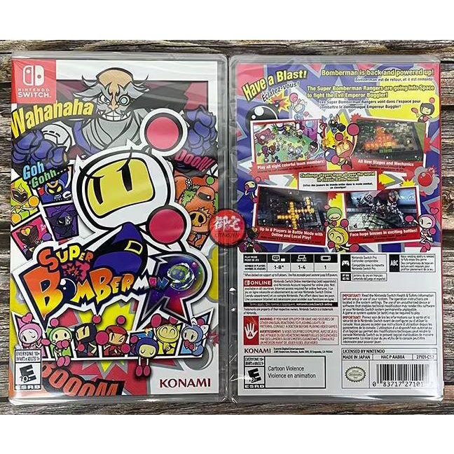 Jogo para Nintendo Switch Super BomBerman SEMINOVO em perfeito estado