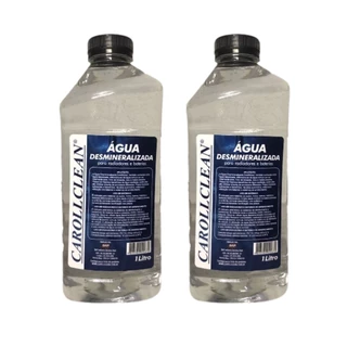 KIT DUAS ÁGUAS DESMINERALIZADAS