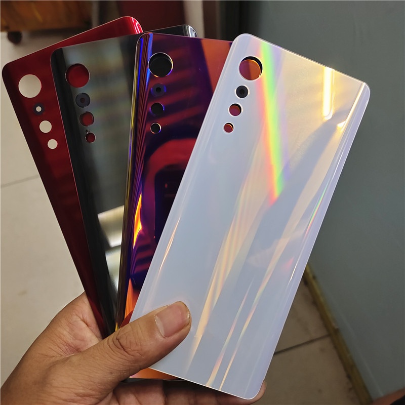 Para LG Velvet 5G 5G G9 G900 LM-G900N (Versão Coreana) Peças De Reposição Da Caixa Tampa Traseira Porta Bateria De Vidro