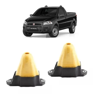 Par Batente Amortecedor Traseiro Fiat Strada Adventure 08/16