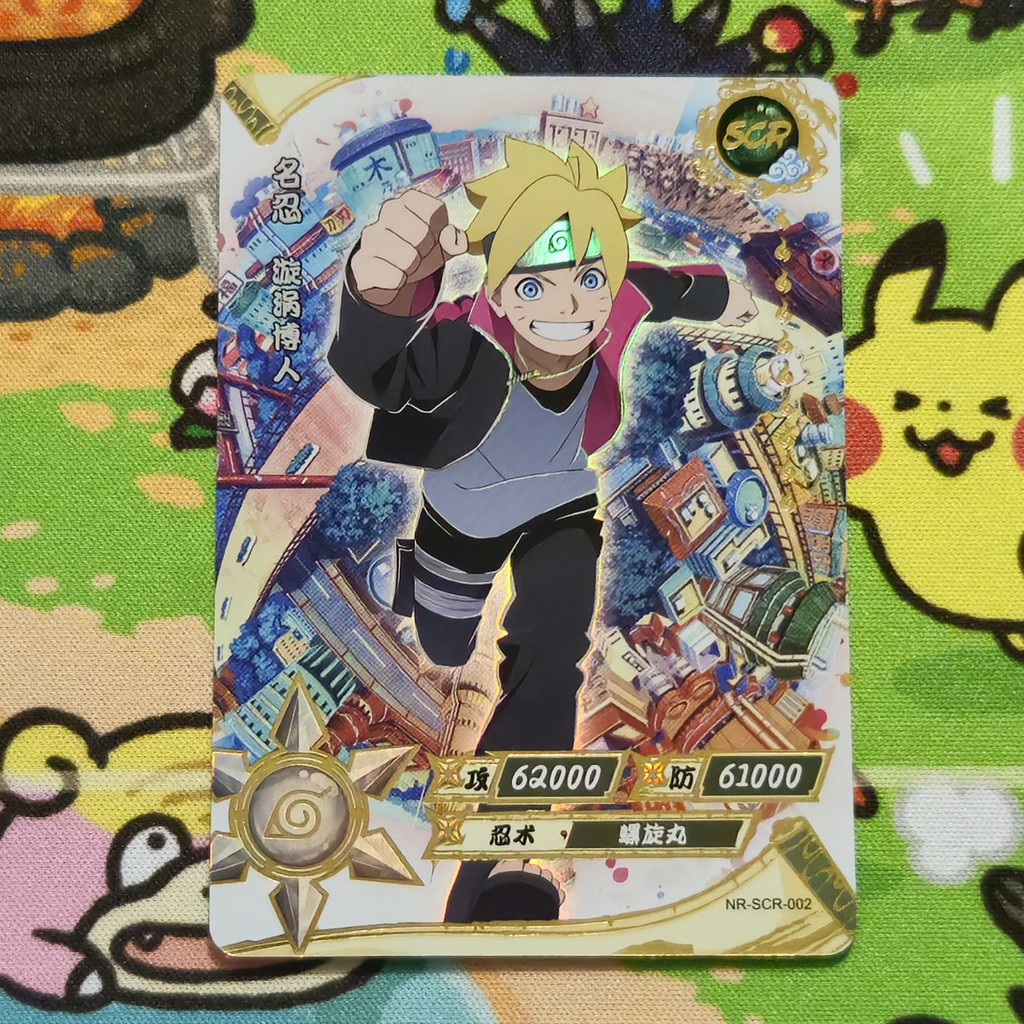 Carta Boruto SCR 002 Original TCG CCG Naruto Kayou | Shopee Brasil