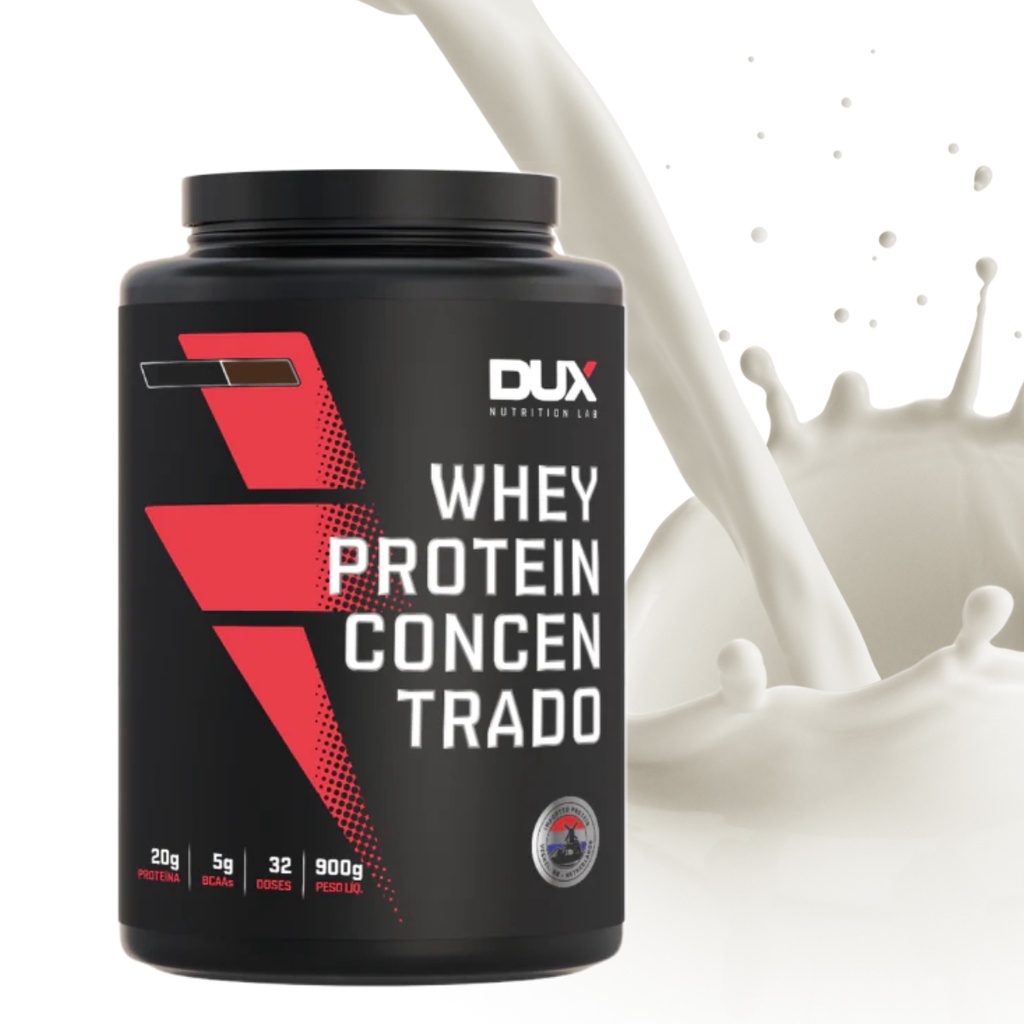 WHEY CONCENTRADO DUX 900G – DUX NUTRITION