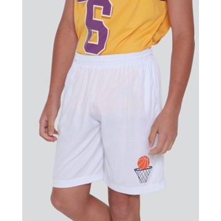 Bermuda Juvenil Basquete Branca