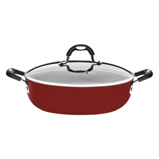Arrozeira Tramontina Mônaco Induction em Alumínio com Revestimento Interno Antiaderente Starflon Premium e Externo Silic