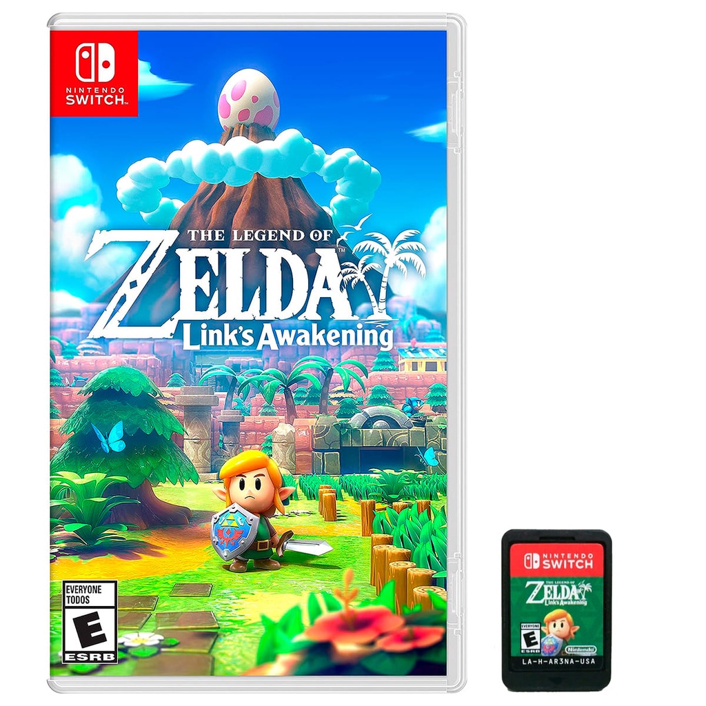 Jogo The Legend of Zelda: Links Awakening Nintendo Switch Mídia Física