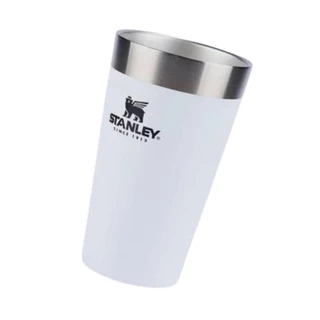 Copo Térmico De Cerveja Stanley Inox S/ Tampa - 473ml Branco