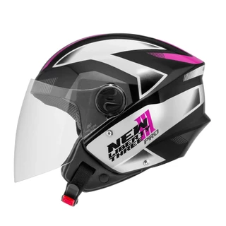Capacete Aberto New Liberty 3 Pro Preto Rosa (58)