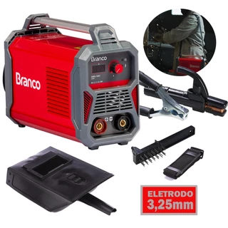 Aparelho Inversor De Solda Bivolt 140A MMA Tig Lift Branco
