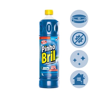 Desinfetante Perfumado Brisa Mar Pinho Bril Bombril 1L