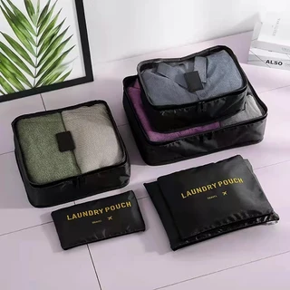 Organizador de Mala De Bagagem Viagem Kit 6 Necessaire Bolsa MARISA em Oferta na Shopee