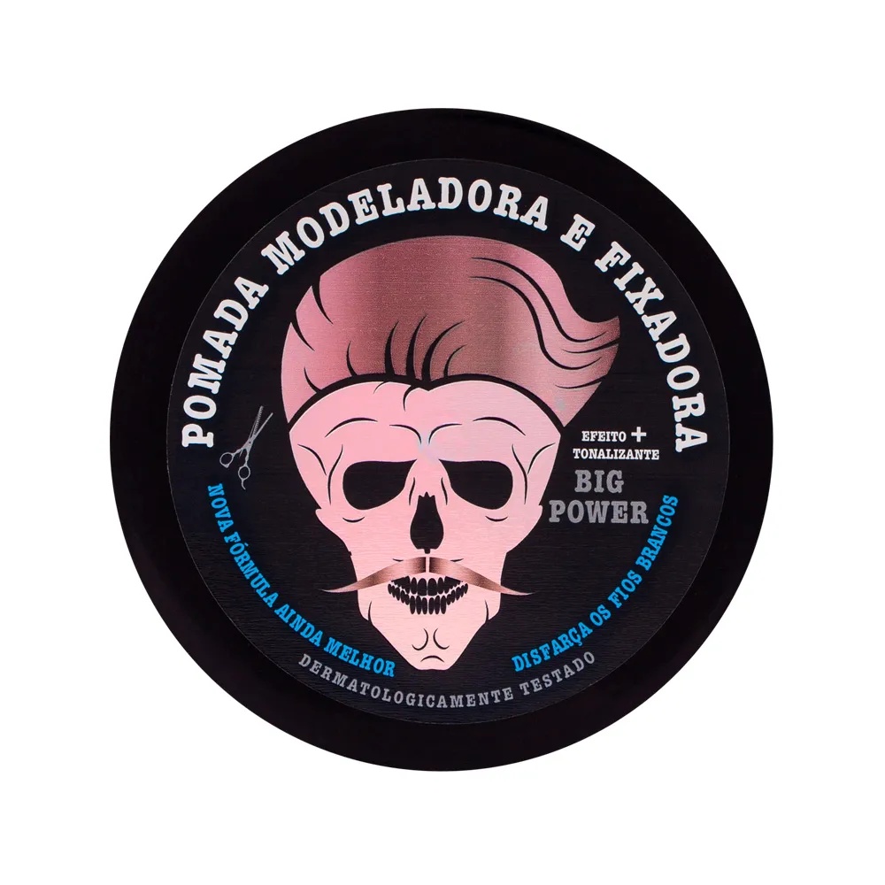 BALSAMICO MODELADORA FIXADORA TONALIZANTE BIG POWER STUDIO HAIR 120G