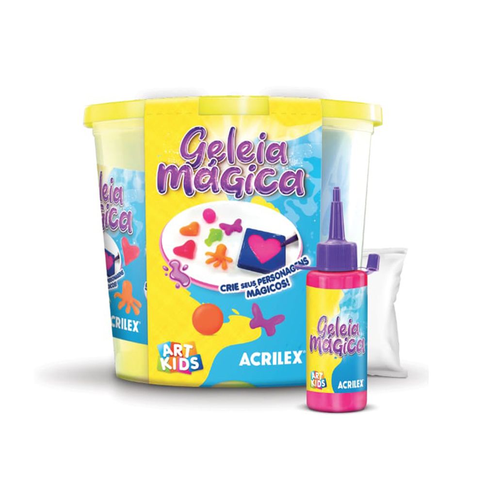 Geleia Mágica 4 Cores - Acrilex