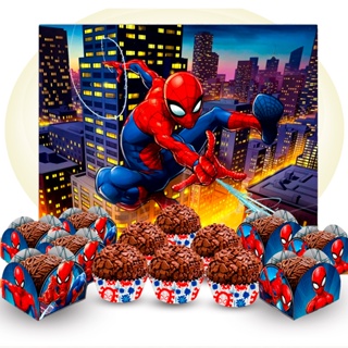 Kit Festa Fácil Spidey Homem Aranha Decoração Aniversário