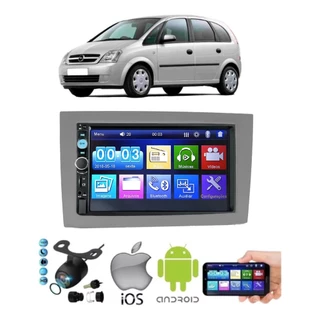 Mp5 Multimidia Moldura 2 Din Meriva 2002 A 2012 + Camera
