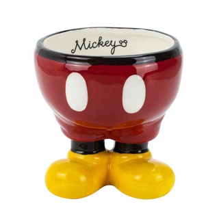 Vaso Porcelana Porta Objeto Corpo Mickey: Disney