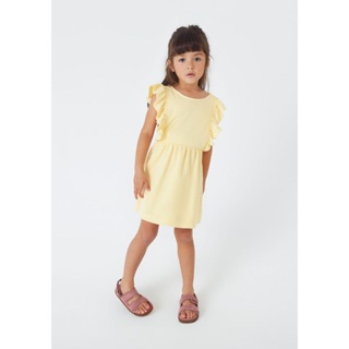 Vestido Infantil Toddler Com Babados Hering Kids