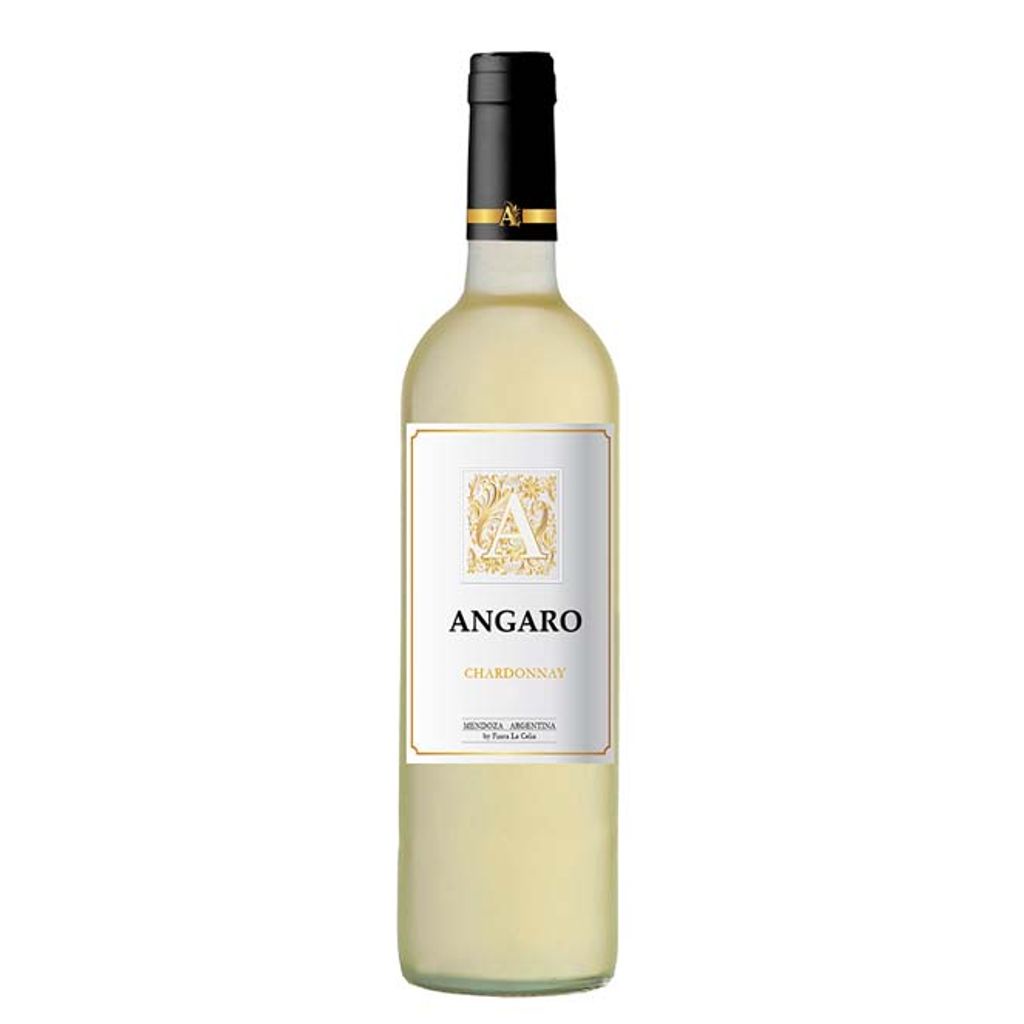 Vinho Branco Angaro Chardonnay 750ml | Shopee Brasil
