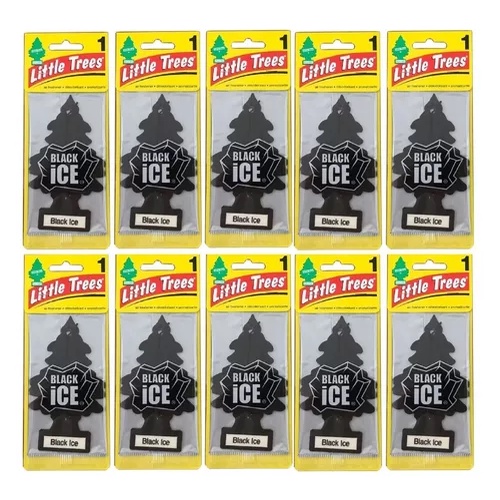 10 Aromatizantes Little Trees Black Ice