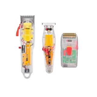 Maquina de Cortar Cabelo Profissional NG 108 + Acab NG 202 + Shaver NG 987