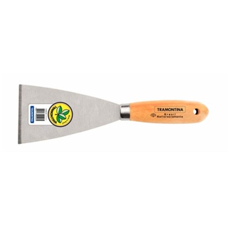 Espátula rígida nº 4 com cabo de madeira 77394/045 Tramontina