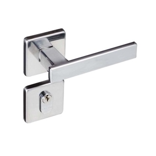 Fechadura Pado Externa de Aço Zamac Concept com Roseta Cromada Fechadura Zm Concept Rr1 408-40 Externa Cr Pado