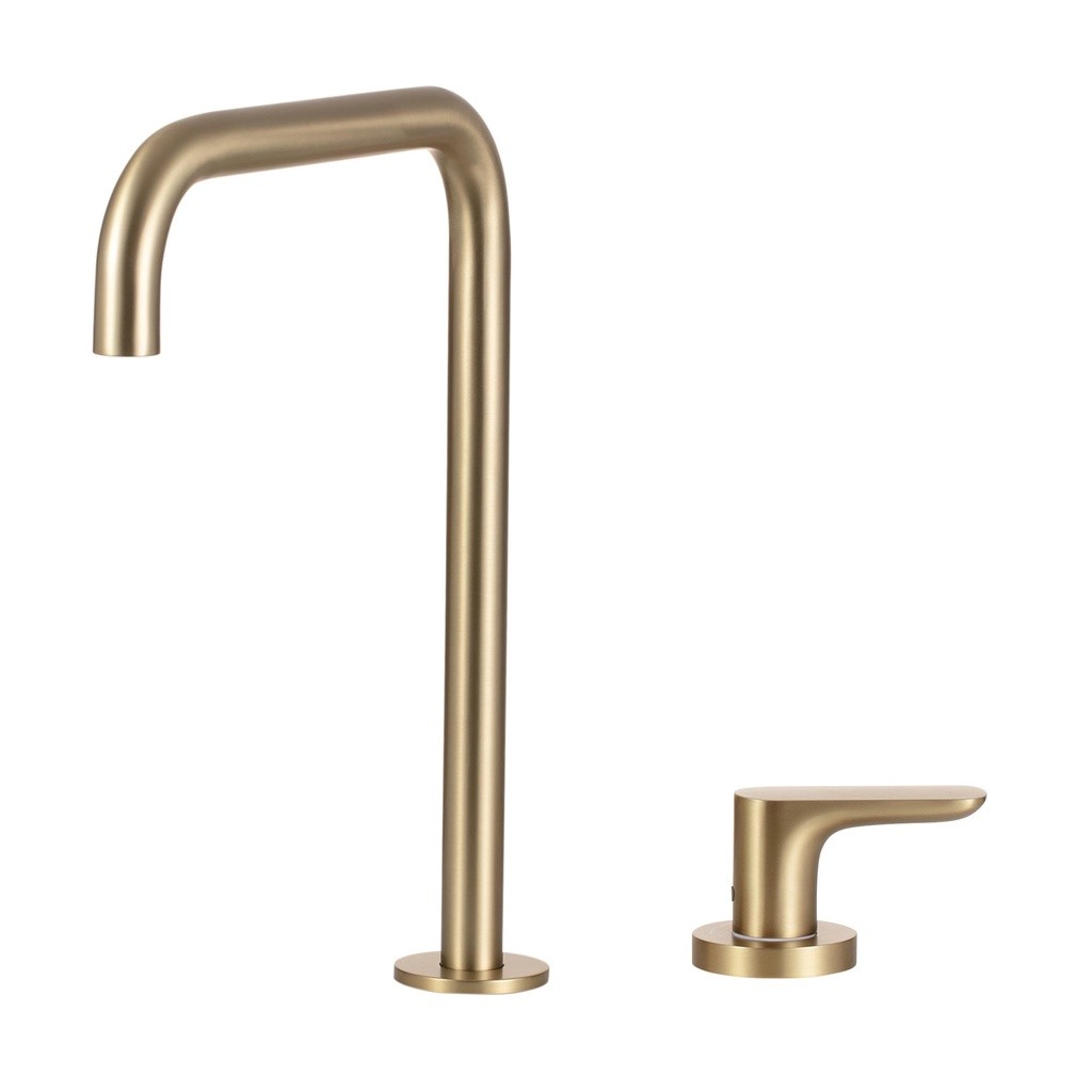 Torneira Para Banheiro Misturador Monocomando Poti Pingoo - Dourado