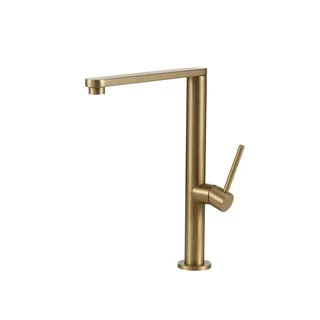 Torneira Para Cozinha Gourmet Misturador Monocomando Miranda Pingoo - Dourado em Oferta na Shopee