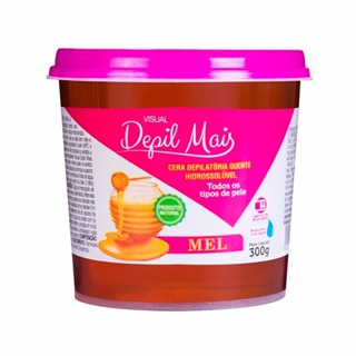 Cera Depilatória Depil Mais Mel 300G