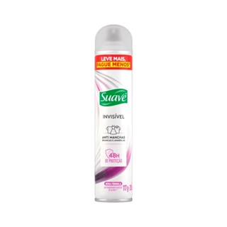 Desodorante Aerosol Suave Antitranspirante Invisivel Anti-Manchas 200ml