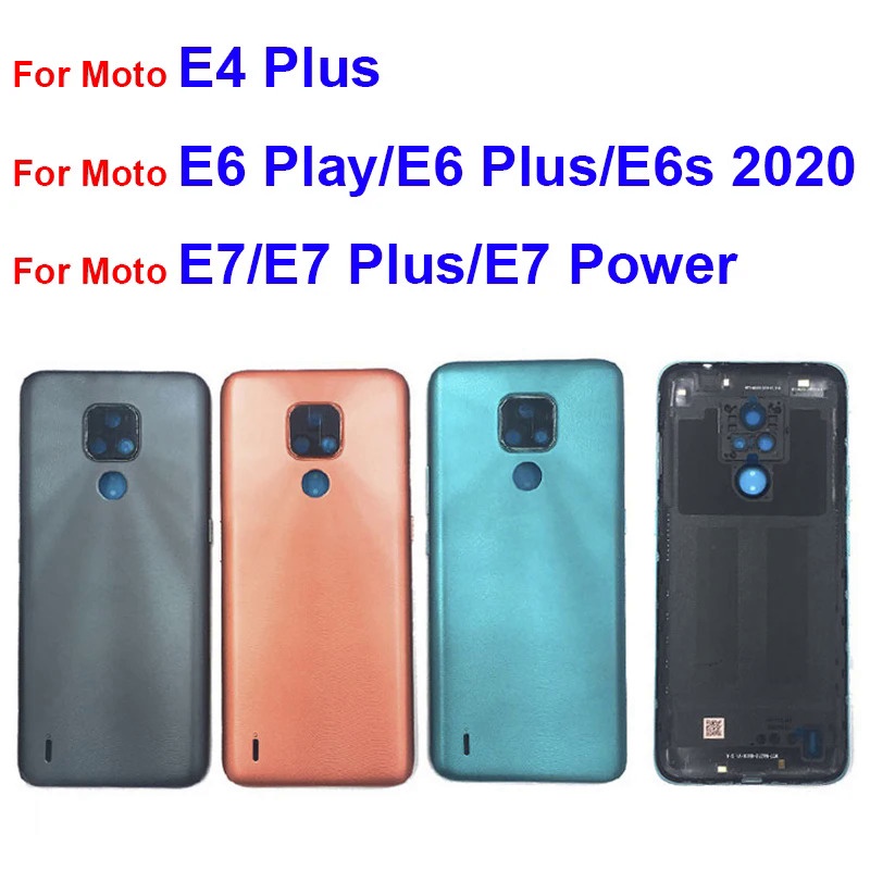 New E4 Rear Housing Case For Motorola Moto E4 / E4 Plus XT1762 XT1763  xt1774 xt177 Metal