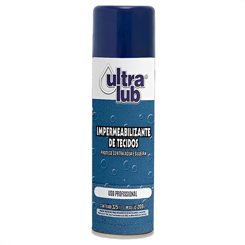 Impermeabilizante De Tecidos 325ml Ultra Lub Unitário Alta Qualidade Excelente Desempenho
