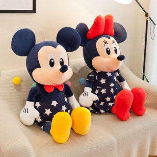 in Stock# Factory Wholesale Star Mickey Plush Toys Minnie Doll Large Couple Mickey Mouse Play Children