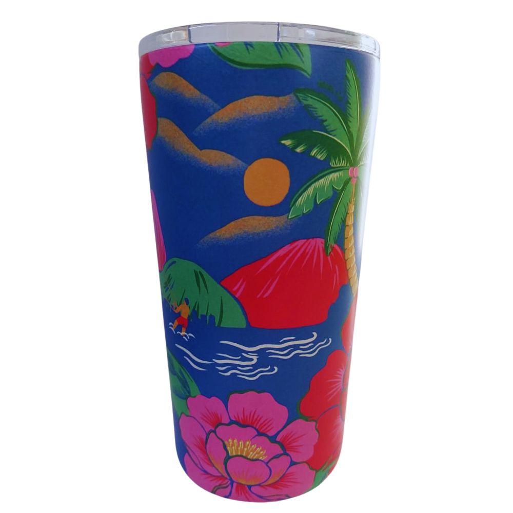 Copo Térmico Farm Glub Rio de Flor 500 ml I | Shopee Brasil