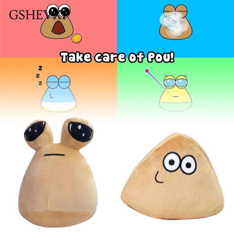 My Pet Alien Pou Plush Toy diburb Emotion Alien Plushie Stuffed