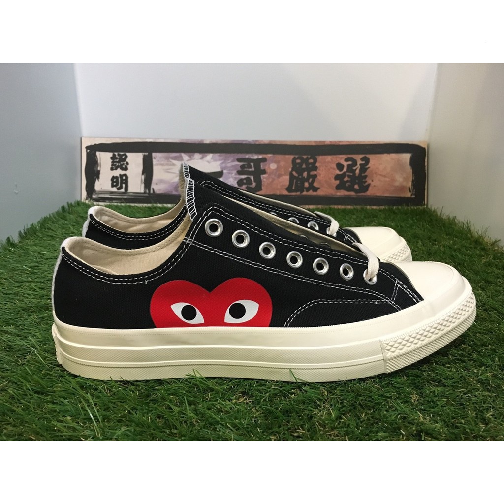 Alta Qualidade COMME DES GARCONS PLAY X CONVERSE CDG Co-Aikawa Kuho Low