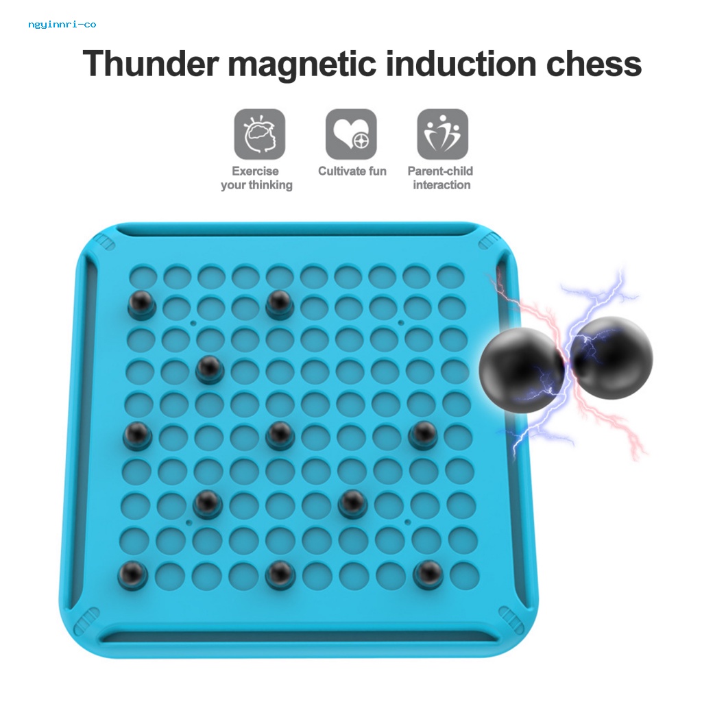 Magnet Chess Board Game Stone Magnetic for 2 Players Educational Toy ...