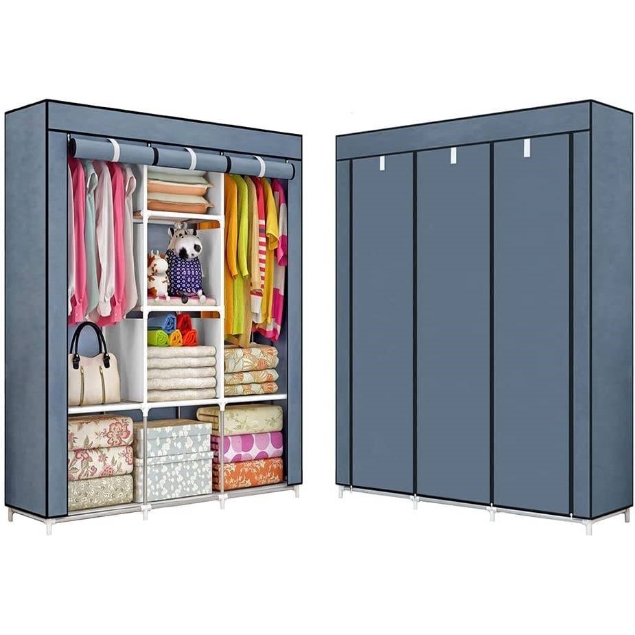 Guarda Roupa Dobravel Armario Desmontavel Para Organizador De Roupa 8 Divisorias