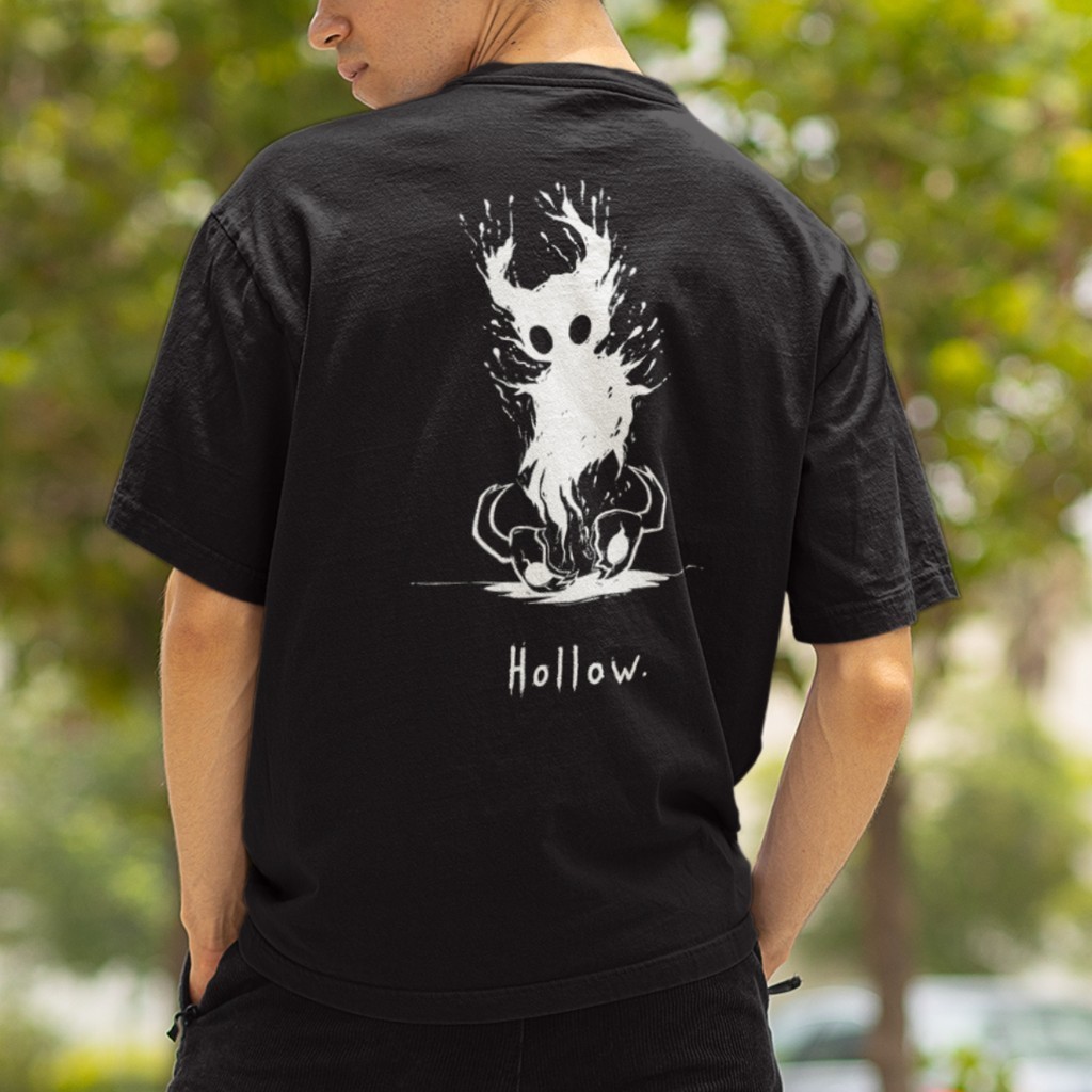 Camiseta Streetwear Cavaleiro Oco Vazio Jogo Hollow Knight