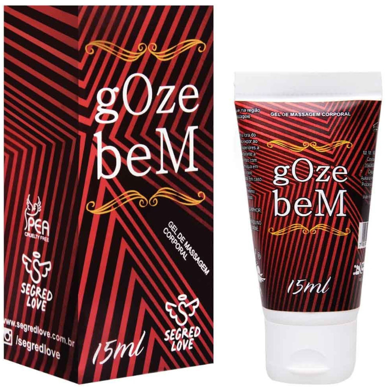 Goze Bem Unissex 2 em 1 retarda Ejaculação masculina e acelera o prazer ...