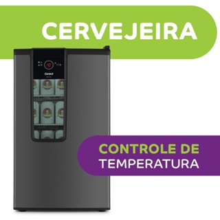 Cervejeira Consul 82L CZD12AT | Display na Porta, Controle de Temperatura, Titanium