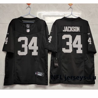 Las Vegas Raiders Camisa #34 Bo Jackson Black Vapor F.U.S.E. Limited De Futebol Americano 2023NFL Jersey