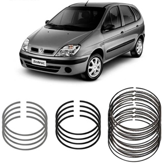 Jogo Anel Segmento STD Renault Scénic 1.6 99 a 2011 Metal Leve