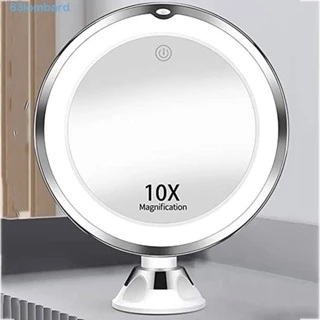LOMBARD Luz De Preenchimento LED , Interruptor De Toque Com Espelho De Maquiagem Fill Light , Portátil 10x Ampliação 360 Rotatória De Beleza Sem Furos