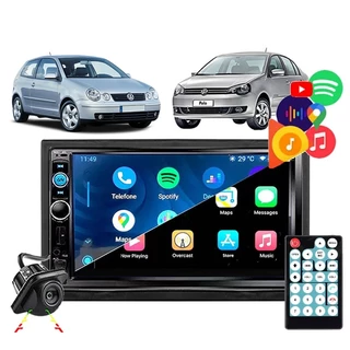 Central Multimidia Completa Polo Hatch Sedan 2004 Em Diante