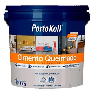 Cimento Queimado Geada Bd5Kg Portokoll