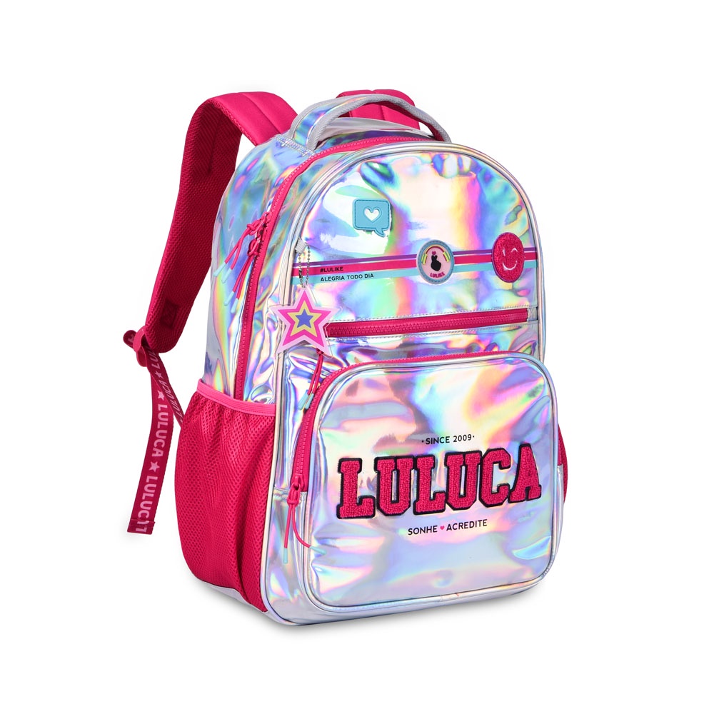 Mochila holográfica Teen Luluca Clio