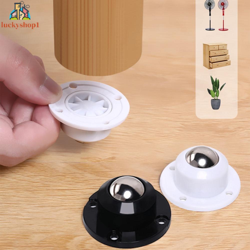 Rodízios Para Móveis 360 Rotação 4pcs ABS Fácil De Instalar Aço Inoxidável
