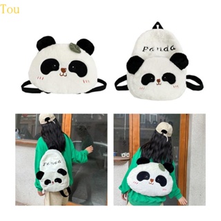 Tou Novelty Panda Backpack Mochila Fofa Saco Escolar Pequeno Em Forma De Alça Ajustável Para O Aniversário Da Garota