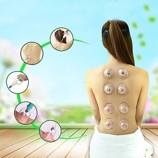 Kit 12 Ventosas Copo Massageador Conjunto Para Massagem De Sucção ...